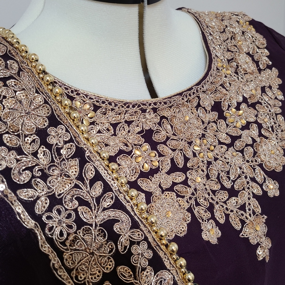 Embroidered Indian Dress - Picture 7 of 8
